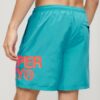 Pantalones cortos reciclados de 17 pulgadas con logotipo de ropa deportiva