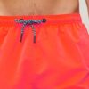Pantalones cortos reciclados de 17 pulgadas con logotipo de ropa deportiva