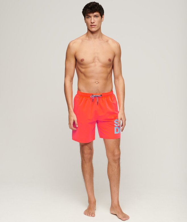 Pantalones cortos reciclados de 17 pulgadas con logotipo de ropa deportiva