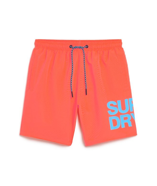 Pantalones cortos reciclados de 17 pulgadas con logotipo de ropa deportiva