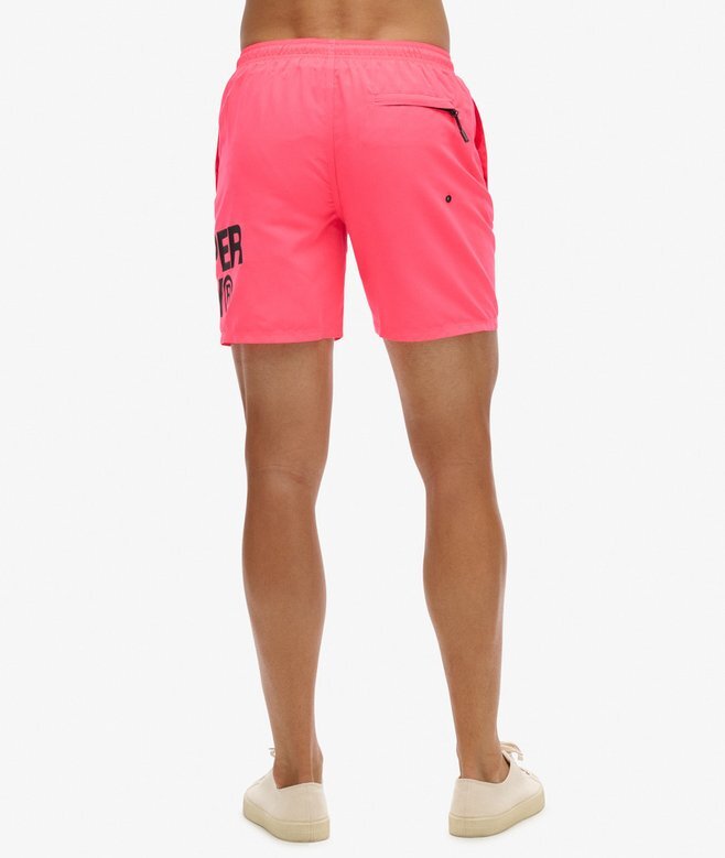 Pantalones cortos reciclados de 17 pulgadas con logotipo de ropa deportiva