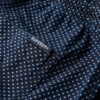 Pantalones cortos tipo bermudas con lunares índigo
