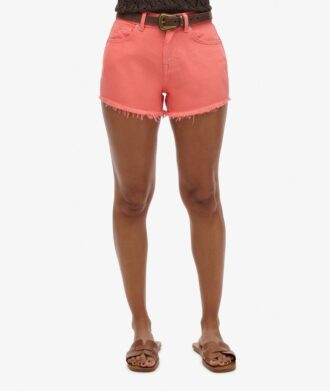 Pantalones cortos vaqueros de talle alto
