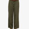 Pantalones de lino de talle bajo