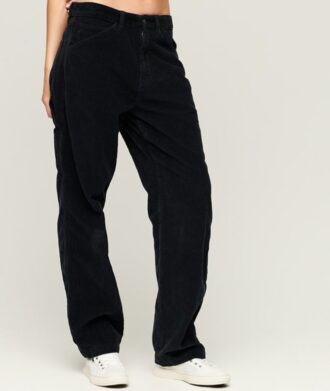 Pantalones de pana estilo carpintero