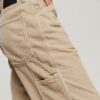 Pantalones de pana estilo carpintero