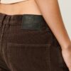 Pantalones de pana estilo carpintero