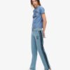 Pantalones jogger acampanados a rayas Athletic Essentials