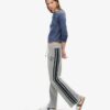 Pantalones jogger acampanados a rayas Athletic Essentials