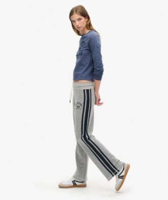 Pantalones jogger acampanados a rayas Athletic Essentials