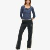 Pantalones jogger acampanados con rayas de Athletic Essentials