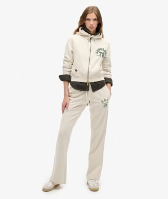 Pantalones jogger acampanados de talle bajo Athletic Essentials