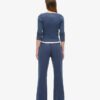 Pantalones jogger acampanados de talle bajo Athletic Essentials