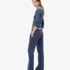 Pantalones jogger acampanados de talle bajo Athletic Essentials