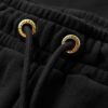 Pantalones jogger ajustados con logotipo metálico de lujo