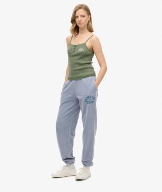 Pantalones jogger con estampado gráfico y lavado Vintage de Athletic Essentials