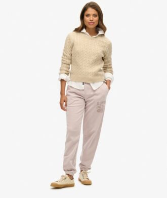 Pantalones jogger con estampado gráfico y lavado Vintage de Athletic Essentials