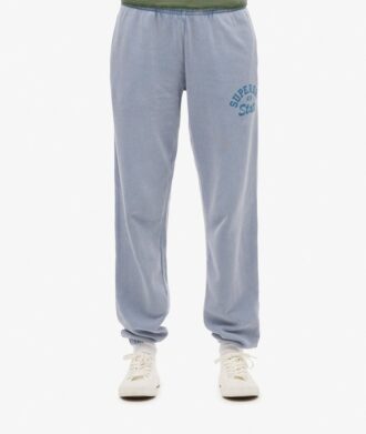 Pantalones jogger con estampado gráfico y lavado Vintage de Athletic Essentials