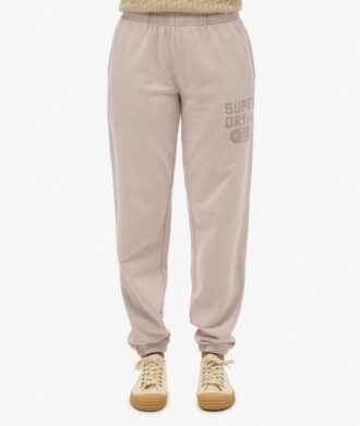 Pantalones jogger con estampado gráfico y lavado Vintage de Athletic Essentials