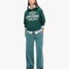 Pantalones jogger de pierna ancha