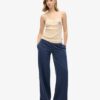 Pantalones jogger rectos con lavado Vintage