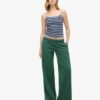 Pantalones jogger rectos con lavado Vintage