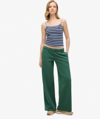 Pantalones jogger rectos con lavado Vintage