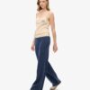 Pantalones jogger rectos con lavado Vintage