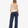 Pantalones jogger rectos con lavado Vintage