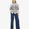 Pantalones jogger rectos con logotipo Essential