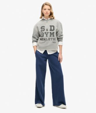 Pantalones jogger rectos con logotipo Essential