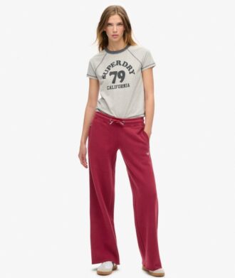 Pantalones jogger rectos con logotipo Essential
