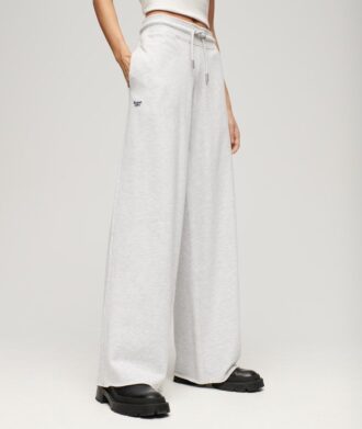 Pantalones jogger rectos con logotipo Essential