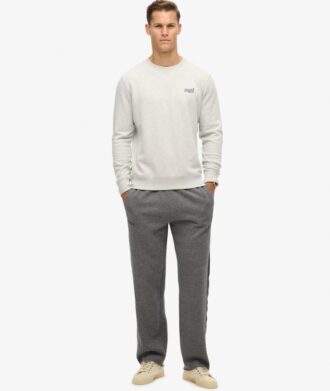 Pantalones jogger rectos con logotipo Essential