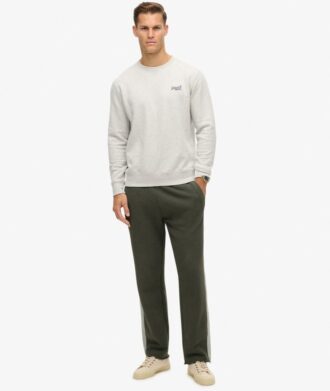 Pantalones jogger rectos con logotipo Essential