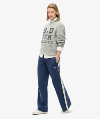Pantalones jogger rectos con logotipo Essential