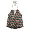 Partes de arriba halter estampadas de playa