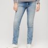 Slim Jeans de cintura media de Organic Cotton