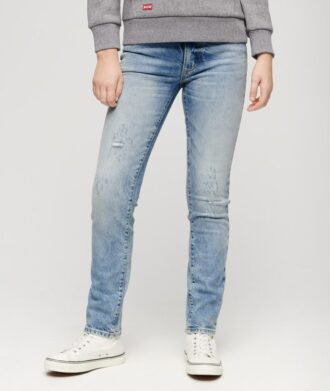 Slim Jeans de cintura media de Organic Cotton