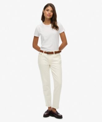 Slim Jeans de cintura media de Organic Cotton
