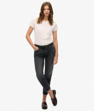 Slim Jeans de cintura media de Organic Cotton