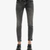 Slim Jeans de cintura media de Organic Cotton