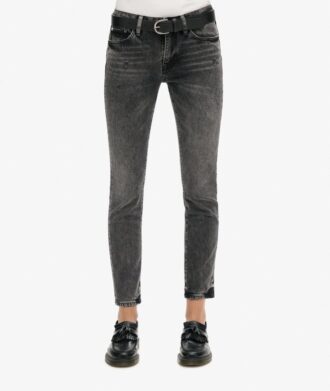 Slim Jeans de cintura media de Organic Cotton