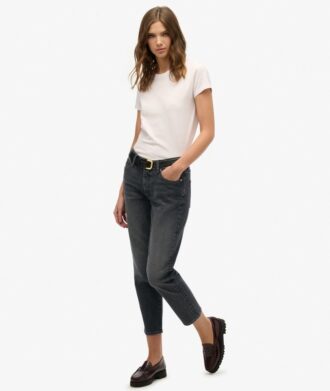 Slim Jeans de cintura media de Organic Cotton