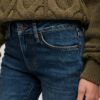 Slim Jeans de cintura media de Organic Cotton