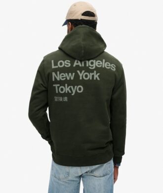 Sudadera con capucha Core Logo City de corte holgado