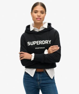 Sudadera con capucha corta Core Sport