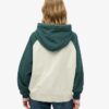 Sudadera con capucha, cremallera y mangas raglán oversize con el logotipo Essential