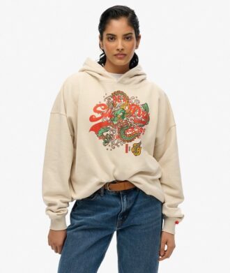 Sudadera con capucha holgada con logotipo Tokyo Vintage