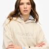 Sudadera con capucha holgada metalizada Venue